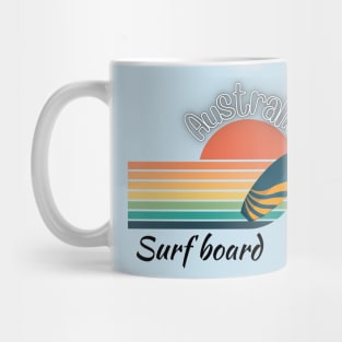 Australia surf board Mug